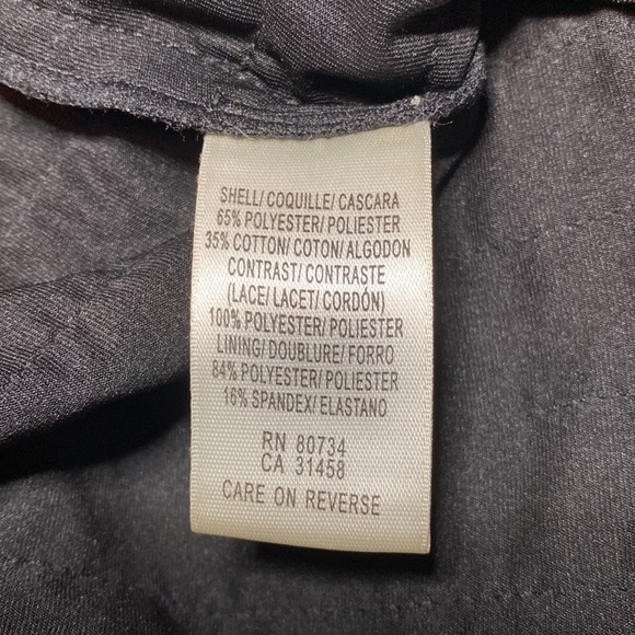 🖤❤️‍🔥 Layered Lace Dress by BCBG Very Figure Flattering Black size 6 - Picture 6 of 10